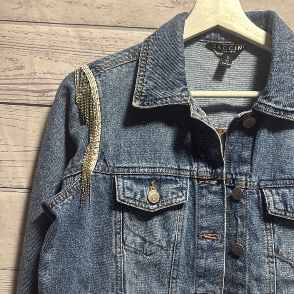 Baccini jean Jacket - Picture 3 of 8